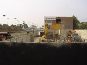 fondation de beton commerciale neuve